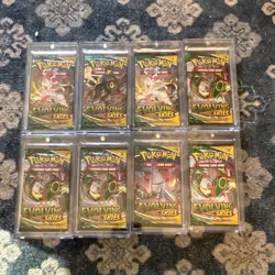 Pokemon Evolving Skies TCG Booster Packs 8x English Standard Card Stock - Image 1