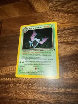 Pokemon TCG Dark Golbat Holo Card 7/82 - Image 5