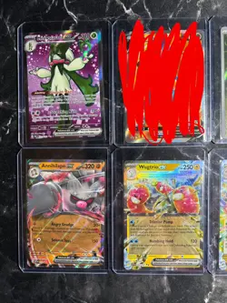 Lot of 7 Pokemon Cards EX V Full Arts Mint Condition - Image 2