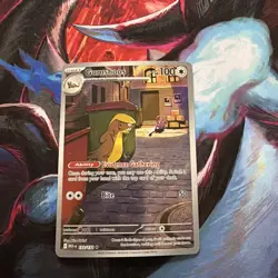 Pokemon Gumshoos TCG Holo Rare Card 153/132 ME01 Mega Evolution - Image 1