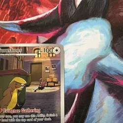 Pokemon Gumshoos TCG Holo Rare Card 153/132 ME01 Mega Evolution - Image 5
