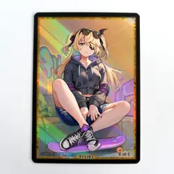 FISCHL Waifu Anime Card LIMITED 1/1 Custom TCG Holo Goddess Story ACG T13707 - Image 1