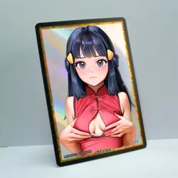DAWN Waifu Anime Card LIMITED 1/1 Custom TCG Holo Goddess Story ACG T13704 - Image 2