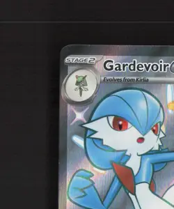 Gardevoir ex 217/091 Paldean Fates Full Art Shiny Holo Rare Pokemon Card NM - Image 3
