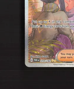 Tulip 259/182 Paradox Rift Full Art SIR Rare Holo Pokemon Card NM - Image 5