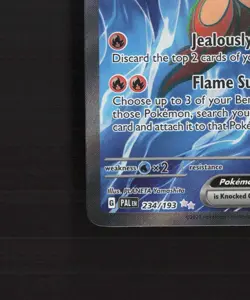 Chi-Yu ex 234/193 Paldea Evolved Full Art Ultra Rare Holo Pokemon Card LP+ - Image 5
