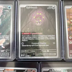 Pokemon Card Lot 5 EN IRs NM druddigon stufful spiritbomb garganacl claw ARs - Image 5