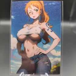 Nami One Piece Anime Waifu Card Doujin ACG Goddess - Image 2