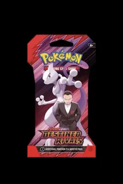 Pokemon Destined Rivals Sleeved Booster Pack Sealed - 10 Cards! ⚔ Random Art - Image 2