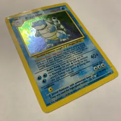 BLASTOISE 1999 POKEMON Card TCG- BASE SET HOLO RARE 2/102 - Image 3