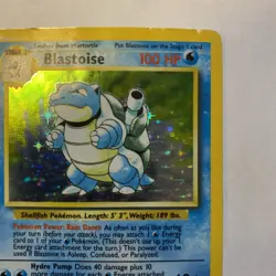BLASTOISE 1999 POKEMON Card TCG- BASE SET HOLO RARE 2/102 - Image 5
