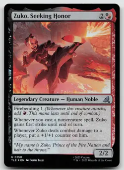 Zuko, Seeking Honor U Foil Avatar: The Last Airbender: Eternal-Legal 150 NM - Image 1