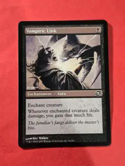 2007 Magic The Gathering Planar Chaos #92 Vampiric Link, C, NF, cd1 - Image 1