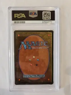 Magic The Gathering: MTG 1995 Chronicles City Of Brass PSA 8 - Image 2