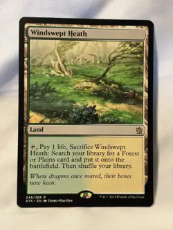 MTG Windswept Heath Khans of Tarkir Regular - Image 1