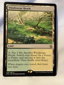 MTG Windswept Heath Khans of Tarkir Regular - Image 3