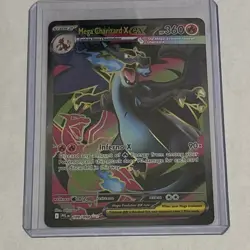 Pokemon Mega Charizard X EX 109/094 Me02: Phantasmal Flames Holo Ultra Rare TCG - Image 1