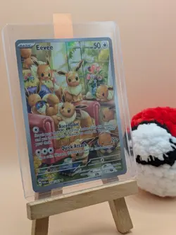 Eevee - 188/167 - Twilight Masquerade - Holo Full Art Card - Pokemon TCG - Image 4
