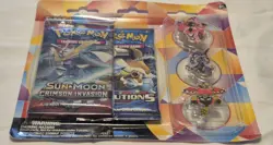 Pokemon Xy Evolution And Crimson Envasion Tapu Pin Set Blister 2 Booster Pack - Image 4