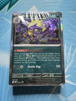 SEALED Pokemon Toxtricity 017 Phantasmal Flames Prerelease Build & Battle Deck - Image 1