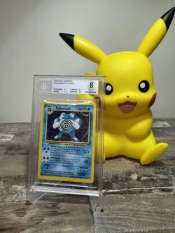 1999 Pokemon Base Set Poliwrath Holo #13/102 – BGS 8 NM-MT – Vintage WOTC - Image 1