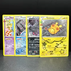 Pokemon Generations Radiant Collection Lot 4 Yveltal Froslass Wobbuffet Dedenne - Image 1