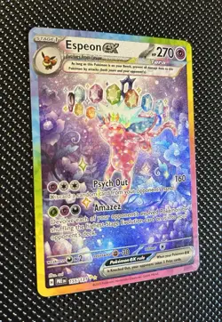 Pokemon TCG Espeon EX Prismatic Evolutions 155/131 Near Mint! - Image 2
