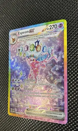 Pokemon TCG Espeon EX Prismatic Evolutions 155/131 Near Mint! - Image 5