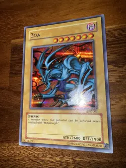 Yu-Gi-Oh! TCG Zoa TFK-001 Prismatic Secret Rare Holo Card Limited Edition NM - Image 2