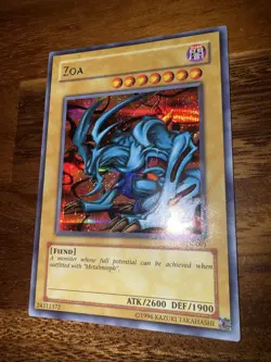 Yu-Gi-Oh! TCG Zoa TFK-001 Prismatic Secret Rare Holo Card Limited Edition NM - Image 5