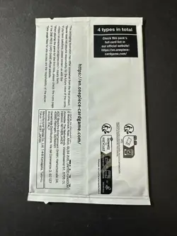 ONE PIECE Card Game Tournament Pack 2024 Oct-Dec English Sealed Single Card Pack - Image 2