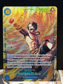 Portgas.D.Ace (119) OP13-119 Carrying On His Will Foil - Image 1