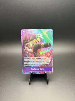 Trafalgar Law OP12-073 Alt Art Super Rare Legacy of the Master English NM Foil - Image 1