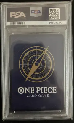 2025 One Piece OP 10 EN #112 Eustass “Captain” Kid Alternate Art PSA 9 - Image 2