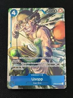 One Piece Usopp (Alternate Art) OP03-041 Pillars Of Strength, NM - Image 1