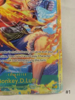 One Piece TCG Monkey.D.Luffy Op13-118 Sec Alt Art - Image 4