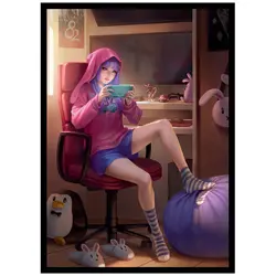 Akari - Weekend Down Time - Anime - Yugioh Size - 100 Smooth Matte Card Sleeves - Image 1