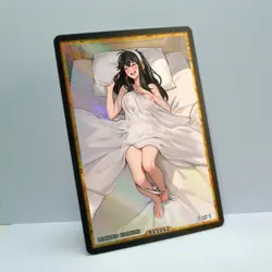 YOR FORGER Waifu Anime Card LIMITED 1/1 Custom TCG Holo T13752 - Image 2