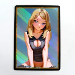 SERENA Waifu Anime Card LIMITED 1/1 Custom TCG Holo Goddess Story ACG T13742 - Image 1