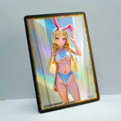 LILLIE Waifu Anime Card LIMITED 1/1 Custom TCG Holo Goddess Story ACG T13727 - Image 2