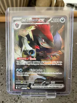 Pokemon TCG Journey Together N's Zoroark EX Card 185/159 - Mint Pack Fresh. - Image 3