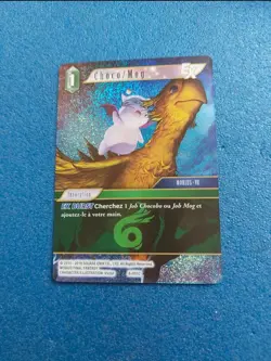 Choco mug 6 051c Foil carte card final Fantasy 7 - Image 1