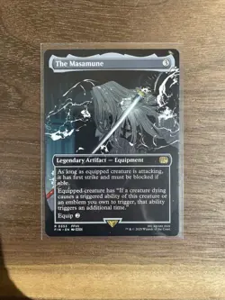 MTG Final Fantasy English The Masamune Borderless 0353 Non-Foil - Image 1