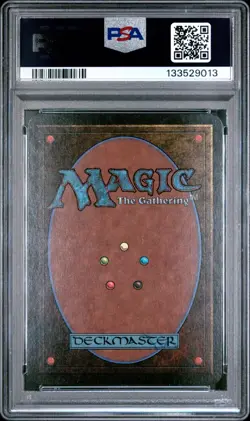 1993 Magic the Gathering MtG Island (Blue) - Alpha - PSA 8 - Image 2