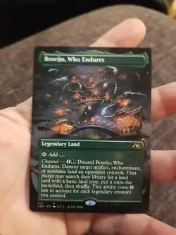 Boseiju, Who Endures (Borderless) Kamigawa: Neon Dynasty Regular - Image 1