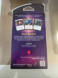 Magic the Gathering: Throne of Eldraine Brawl Deck Wild Bounty New Sealed MTG - Image 3