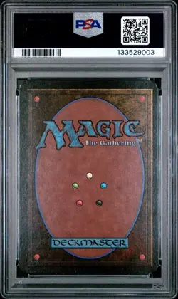 1993 Magic the Gathering MtG Forest - Alpha - PSA 8 - Image 2