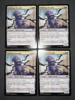 Writhing Chrysalis - Modern Horizons 3 (MH3) x4 (Playset) LP MTG Magic - Image 1