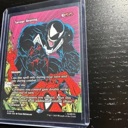 Magic: The Gathering Marvel Savage Beating Wizards Of The Coast Mint Condition - Image 3