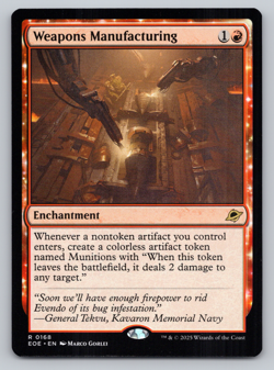 Weapons Manufacturing - Edge of Eternities - MTG - Image 1